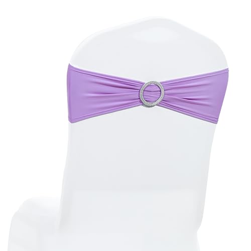 MDS Pack of 100 Spandex Chair Sashes for Wedding P