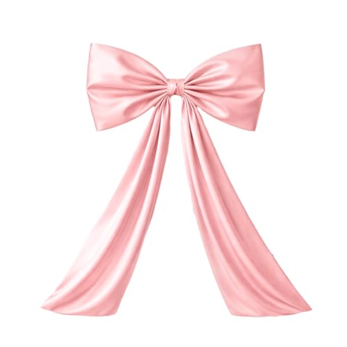 Wavwavw Pink Large Bow Decor Coquette for Backdrop