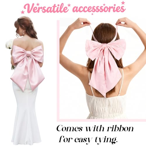 Big Pink Bow Coquette Room Decor, 23x11  - Image 4
