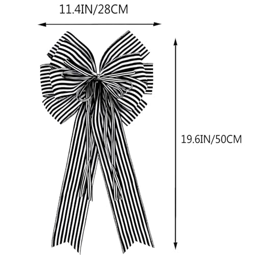 Hongsome 2 Pack Black White Stripe Hallo - Image 2