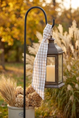 Khaki and White Gingham Wreath Sash 2 Pa - Image 7