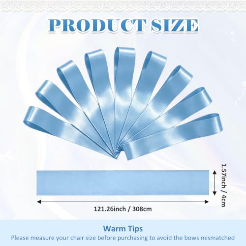 LEBENGURU 24 Pcs Wedding Bows Aisle Deco - Image 7