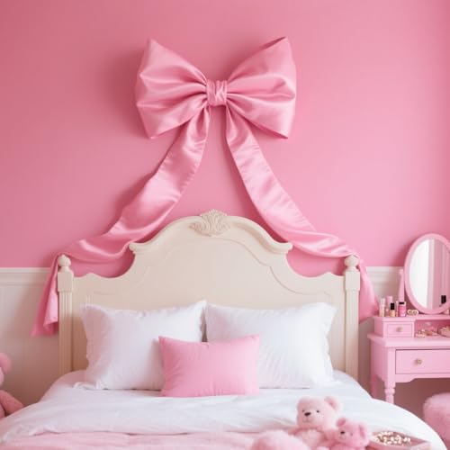 Large Pink Bow for Coquette Room Decor,  - Image 7