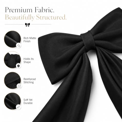 Giant Black Bow for Halloween Decor, 48i - Image 6