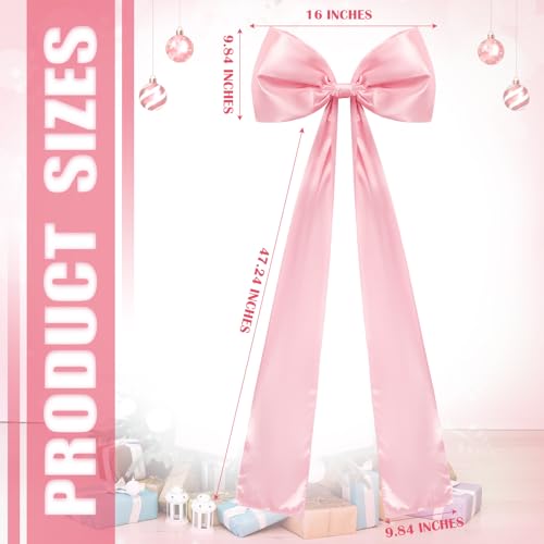 Daifunli 20 x 47 Inches Giant Satin Bow  - Image 2