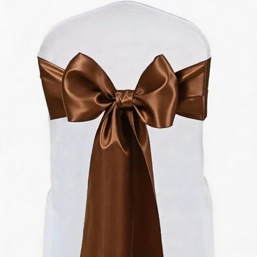 Satin Chair Sashes Bows 50 Pack Universa - Image 2