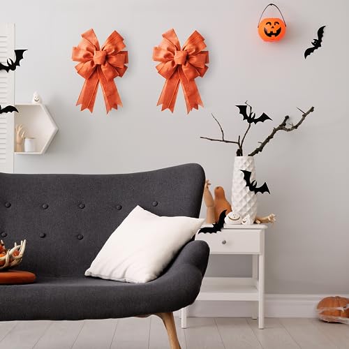 1 Pack Large Fall Bows, Thanksgiving Ora - Image 7