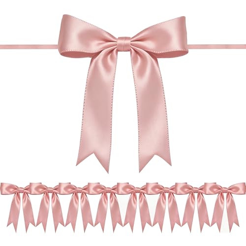 1 String Pink Bow Garland Banner Decorat - Image 9