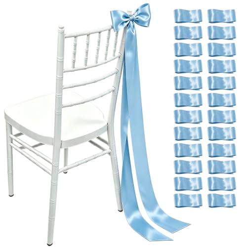 LEBENGURU 24 Pcs Wedding Bows Aisle Decorations fo