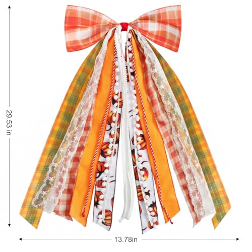 Fall Decor - Large Autumn Harvest Wreath - Image 2