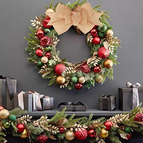 Meseey 2 Pcs Natural Burlap Wired Ribbon - Image 6