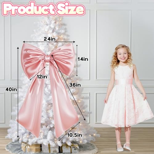 Large Pink Bow for Coquette Room Decor,  - Image 2