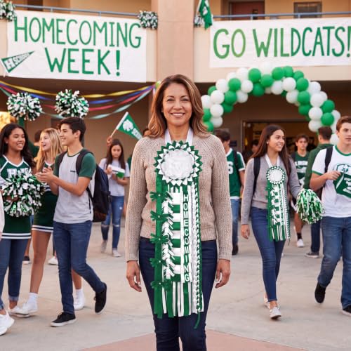 Hoolerry 1 Set Homecoming Mum Braid,Gree - Image 6