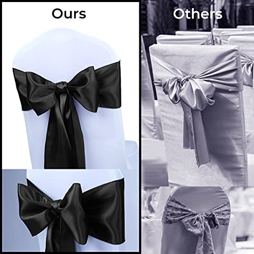 Babenest 50pcs Satin Chair Sashes Ties f - Image 7