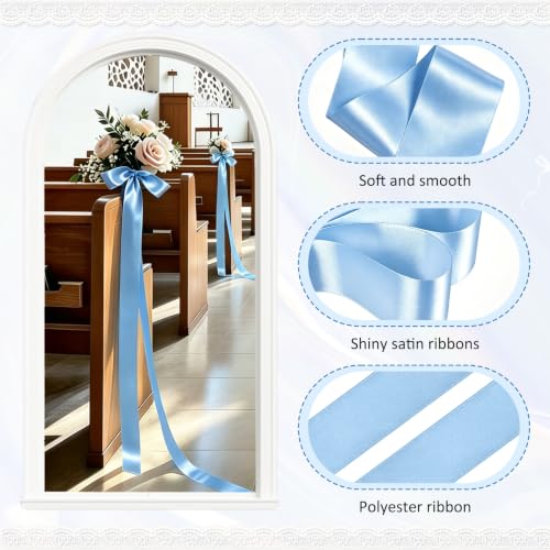 LEBENGURU 24 Pcs Wedding Bows Aisle Deco - Image 4