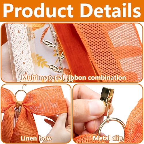 RunNico Thanksgiving Assorted Ribbon Bow - Image 3