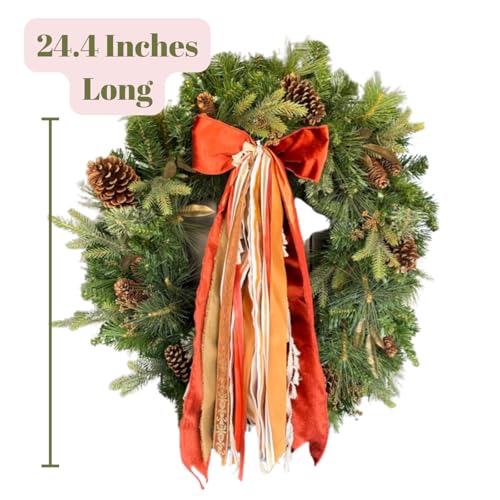 Wreath Ribbon Set - Decorative Bow & Ass - Image 4