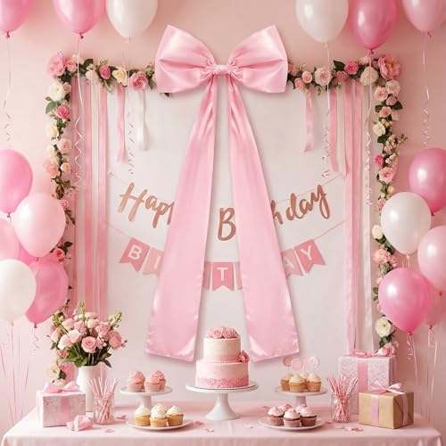 Daifunli 20 x 47 Inches Giant Satin Bow  - Image 4