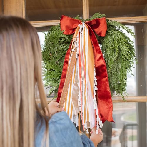 Wreath Ribbon Set - Decorative Bow & Ass - Image 9
