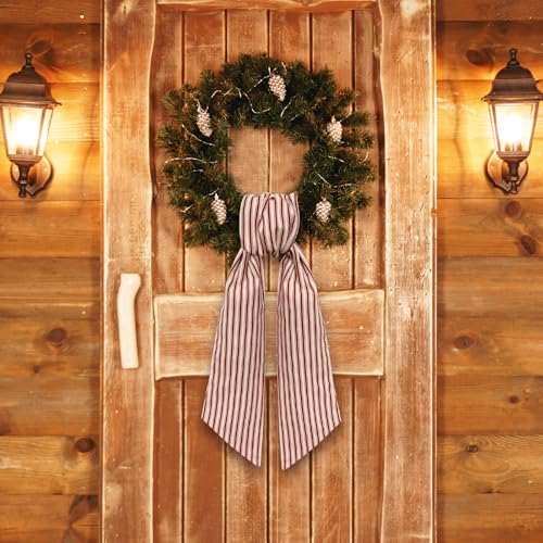 Christmas Wreath Sash for Front Door, Bi - Image 3
