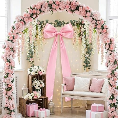 Daifunli 20 x 47 Inches Giant Satin Bow  - Image 3