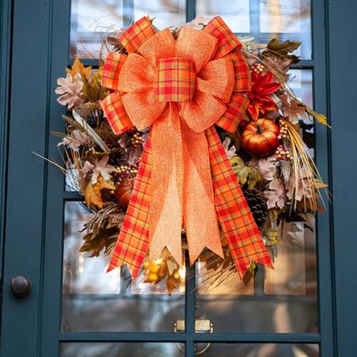 4 Pcs Large Thanksgiving Buffalo Plaid W - Image 6