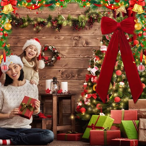 Gejoy 47 x 16 Inch Large Red Christmas B - Image 6