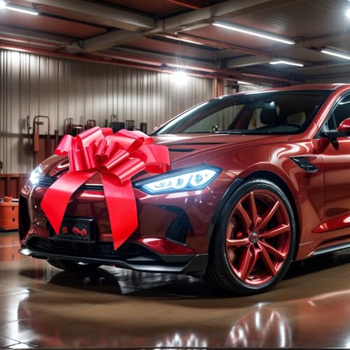 GYDbow 30 Inch Giant red Car Bow: Extra  - Image 4