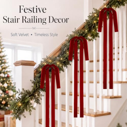 Janinka 12 Long Burgundy Christmas Velve - Image 7
