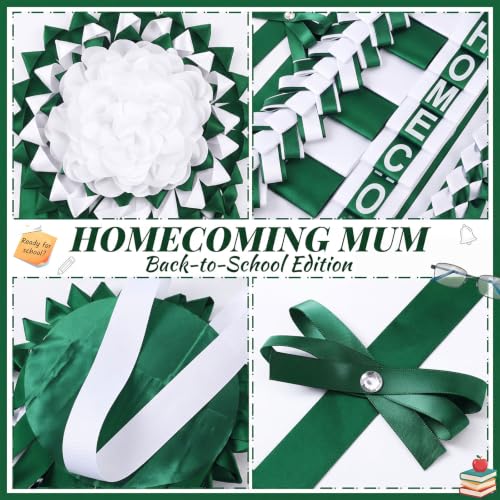 Hoolerry 1 Set Homecoming Mum Braid,Gree - Image 4