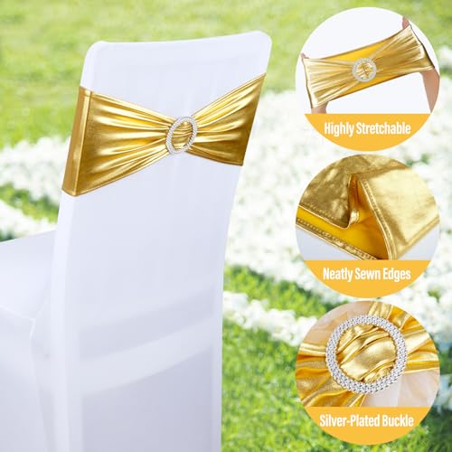 Babenest 30PCS Spandex Chair Sashes Bows - Image 4
