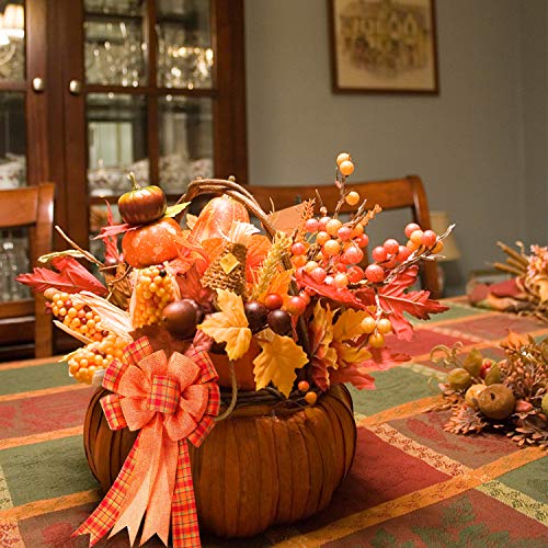 4 Pcs Large Thanksgiving Buffalo Plaid W - Image 4