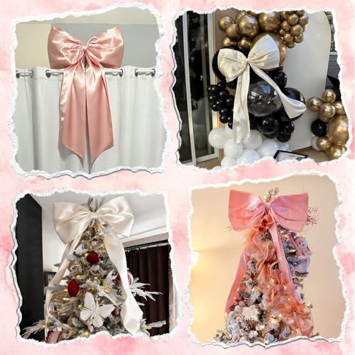 Large Pink Bow for Coquette Room Decor,  - Image 3