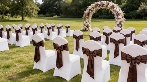 Satin Chair Sashes Bows 50 Pack Universa - Image 5
