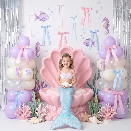 Pink and Blue Bows Decorations, 40Pcs Ge - Image 6