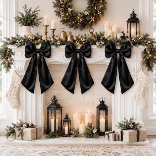Suncalla 3 Pcs Large Satin Bows Decorati - Image 7