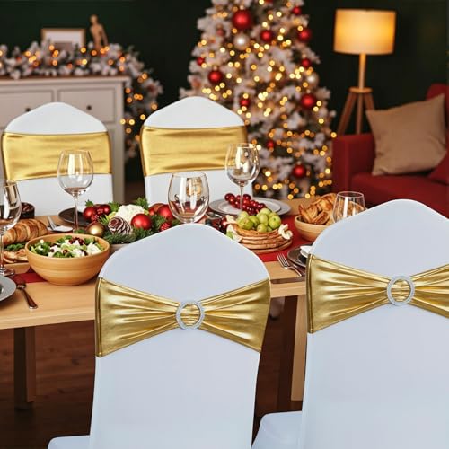 Babenest 30PCS Spandex Chair Sashes Bows - Image 2