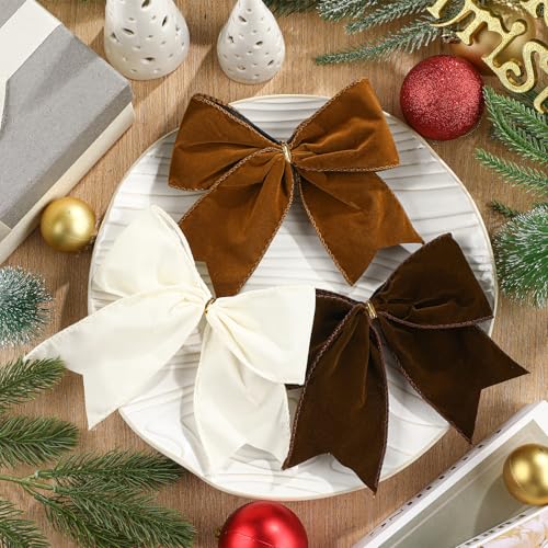 Janinka 12 Pcs 6 Inch Christmas Velvet B - Image 3