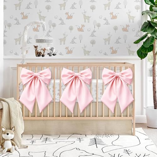 Big Pink Bow Coquette Room Decor, 23x11  - Image 7