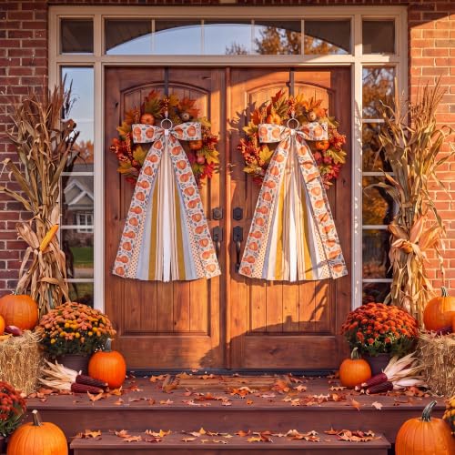Suncalla 2 Pcs Vintage Farmhouse Fall Ri - Image 7