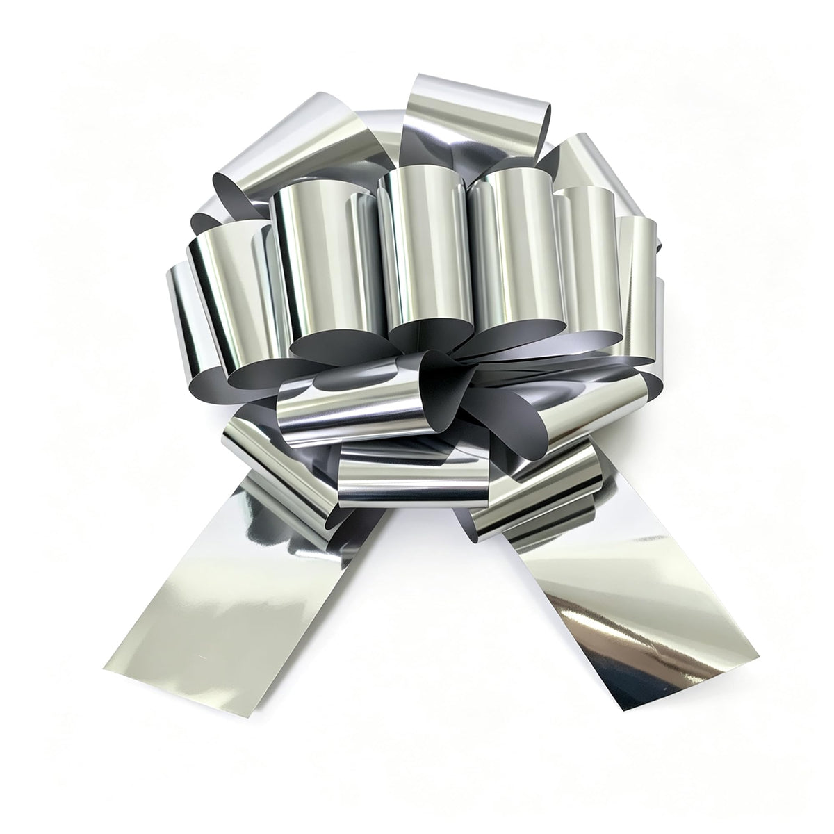 Big Gift Bow 12 inch Silver Bow for Gift - Image 8