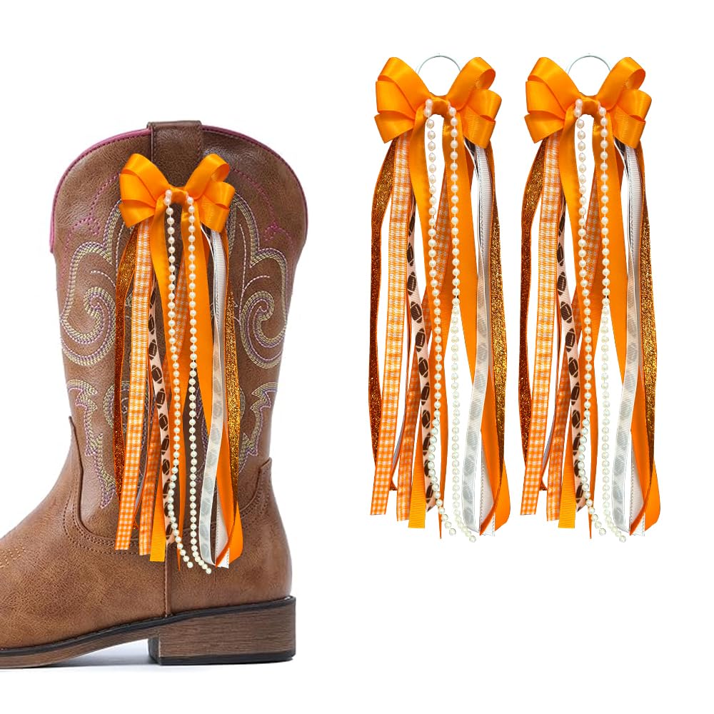 Tennessee College GameDay Boot Bows, Ora - Image 6