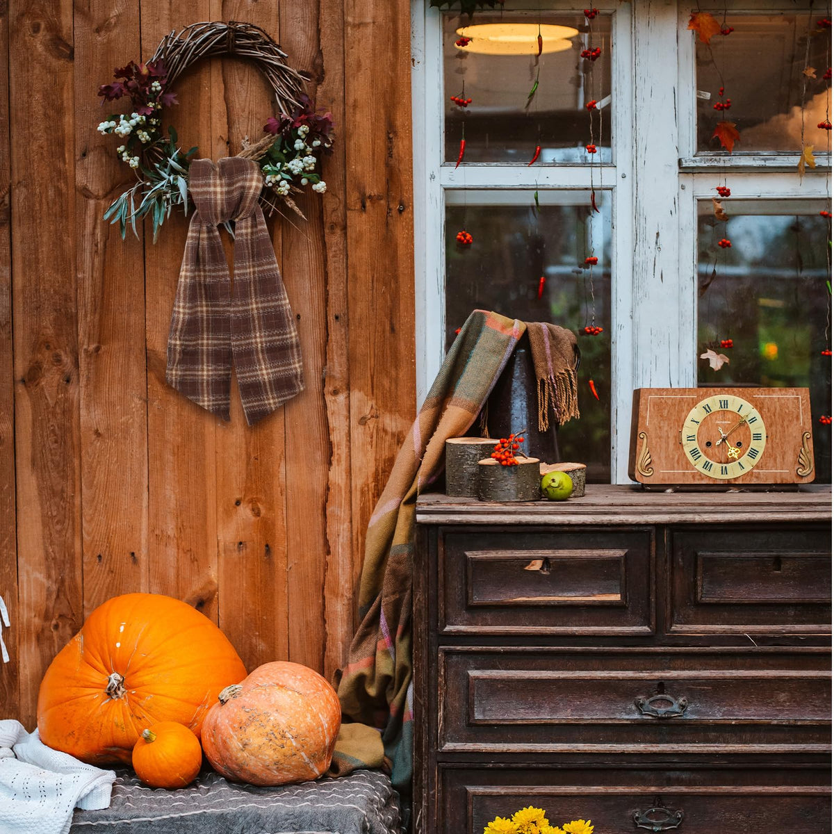 Christmas Wreath Sash for Front Door, Re - Image 9