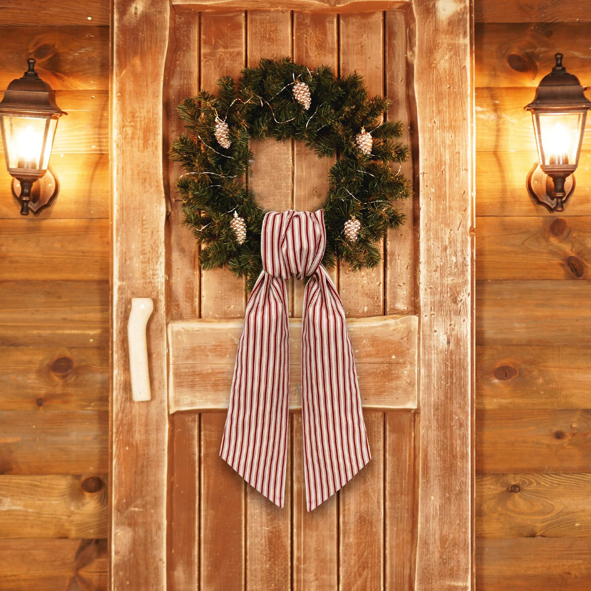 Christmas Wreath Sash for Front Door, Bi - Image 8